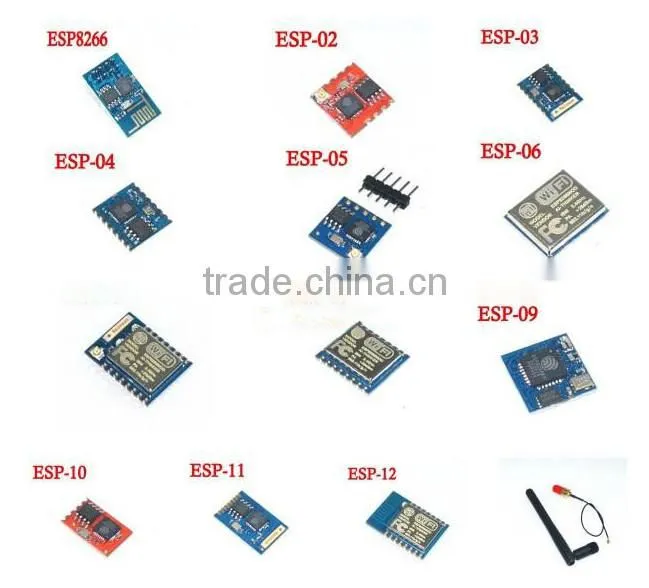 ESP-10 wifi module ESP8266 serial WIFI coexistence module AP, STA, AP + STA WIFI wireless transceiver module