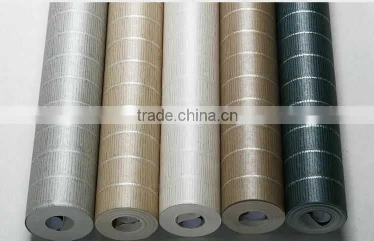 fabric wallpaper/blank wallpaper for print/wallpaper factory in china