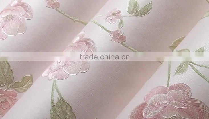 3d design effect wall paper 3d wallpaper for home decoration