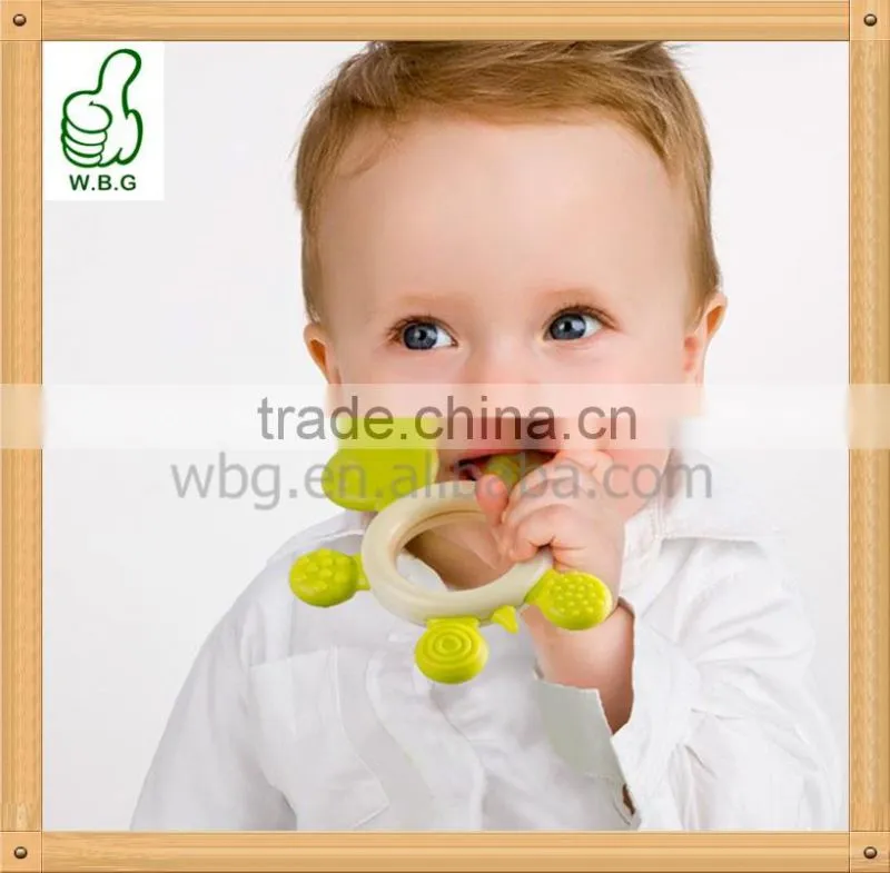 wholesale good looking funny silicone baby toy teethers
