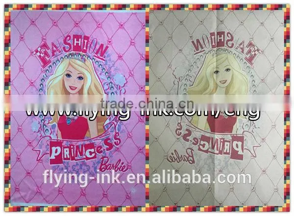 Magenta Sublimation ink on offset press