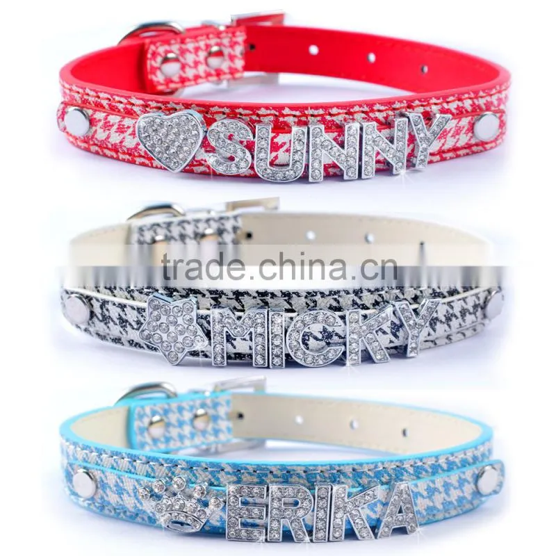 Rhinestone bling 10mm Alloy charm slide charms