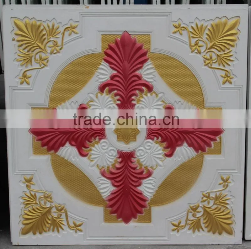 colorful Calcium silicate fireproof gypsum board