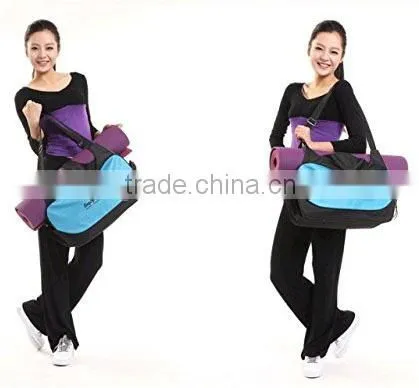 fashion yoga tote bag and mat and travel bag