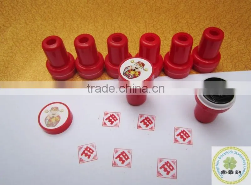 Water basic self-inking stamp ink/Re-fill stamp pad ink for office use