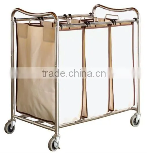 Fashion metal wire hanger with round bar