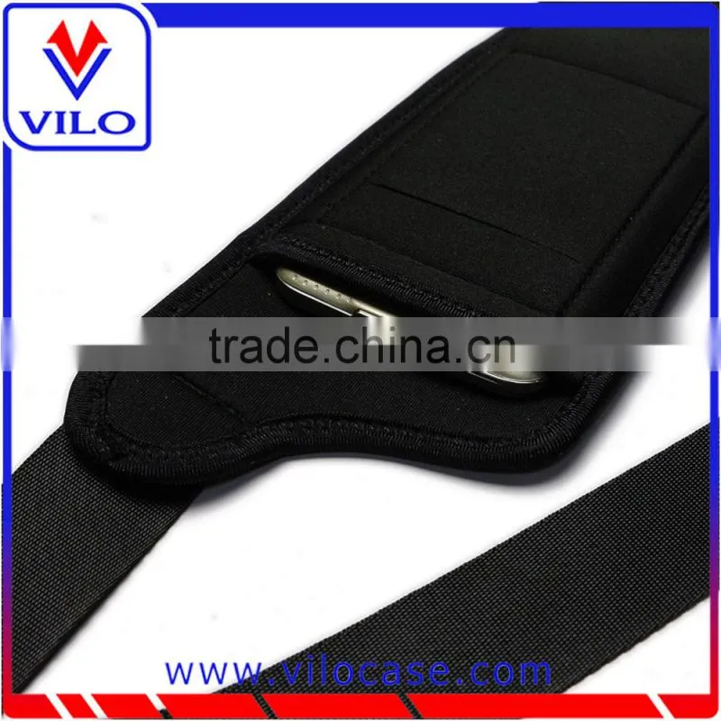 one pockets running Belt with Clear PVC Window waist bag