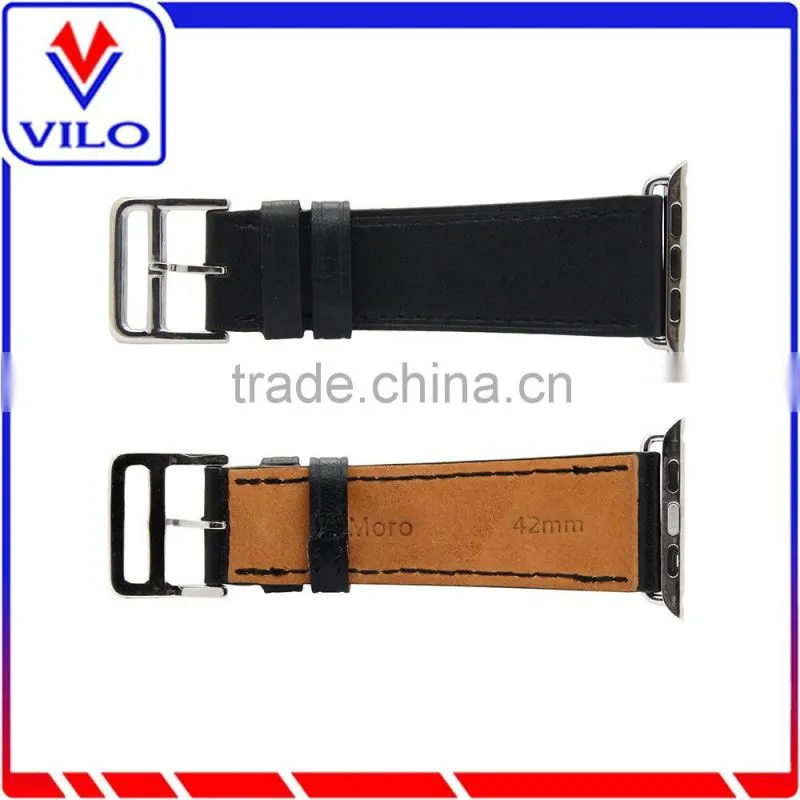 2016 New Style Genuine Leather Double Tour Watch Band Strap Replacement Band for Apple Watch