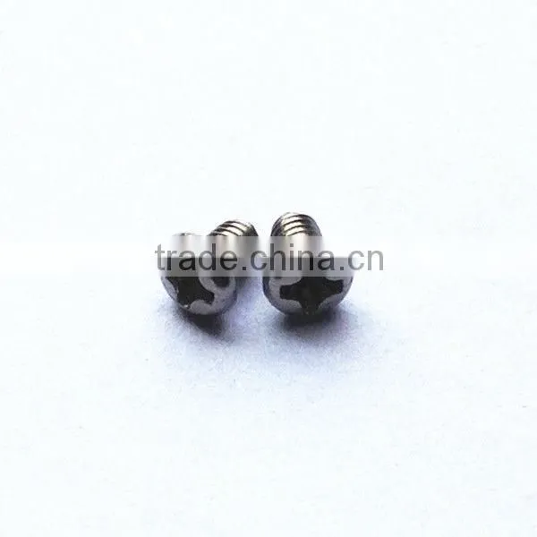m2*3 stainless steel miniature pan head machine screw
