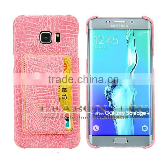 customized case, protector cover case for samsung galaxy s6 edge phone case crocodile