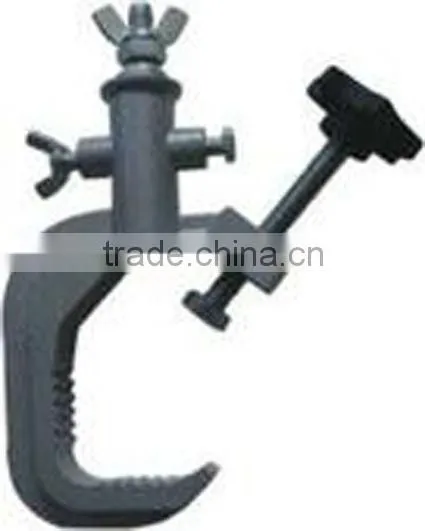 Hook clamp for tube 16 to 20mm suitable for stage light safety hook