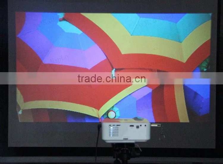 Mini Micro Projector Home Cinema with LED,1500 Lumens, Pocket Size,HDMI,USB,IR,SD,TV,Mini-VGA, 30,000 Hour LED Life,Media Player