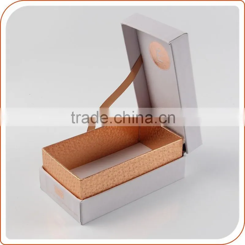 Made in China new style logo printed gift packaging luxury candle box