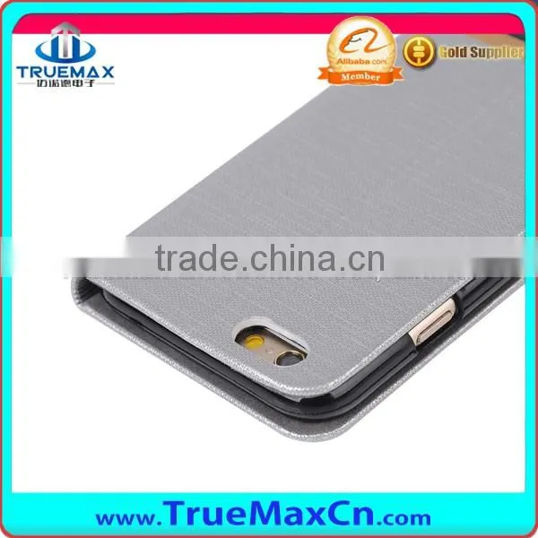 Premium wallet&card holder&stand flip cover for iphone 6 6s leather phone case