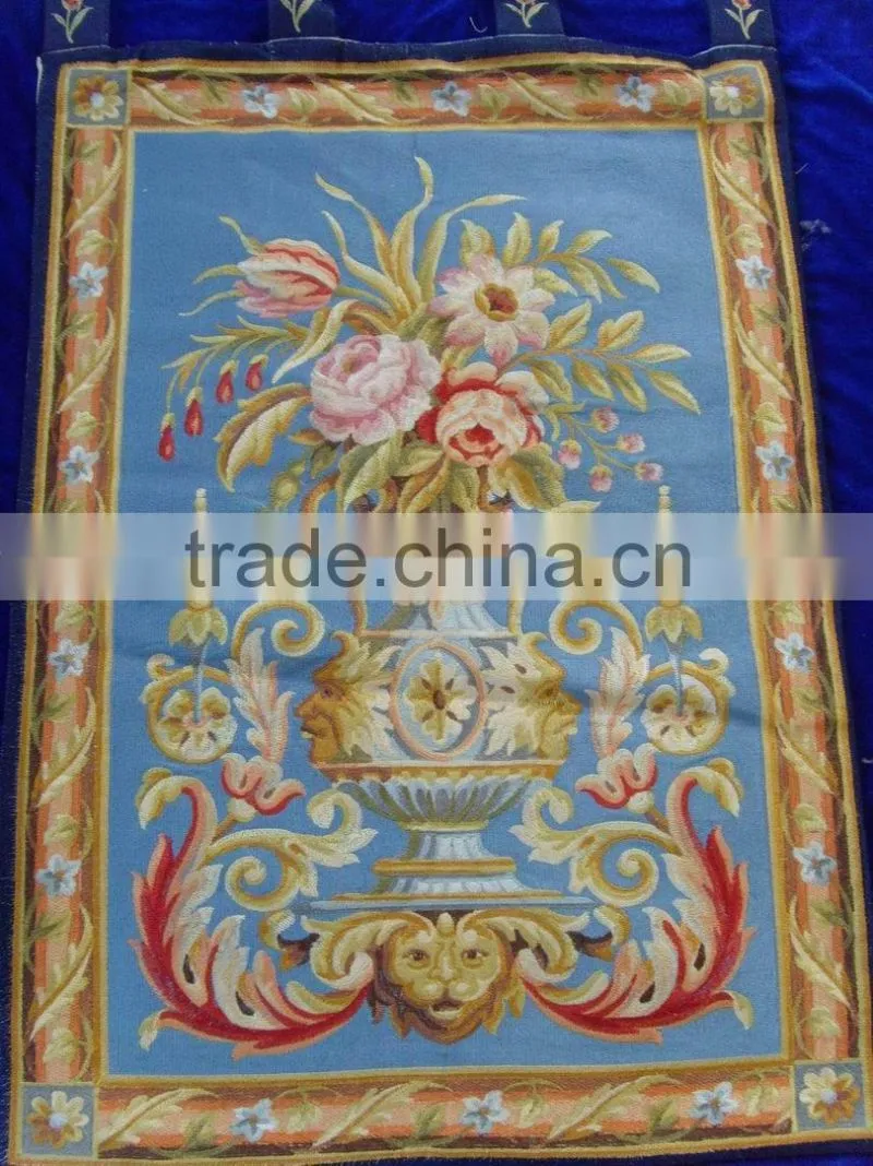 beautiful embroidery wall hanging same alike Aubusson tapestry