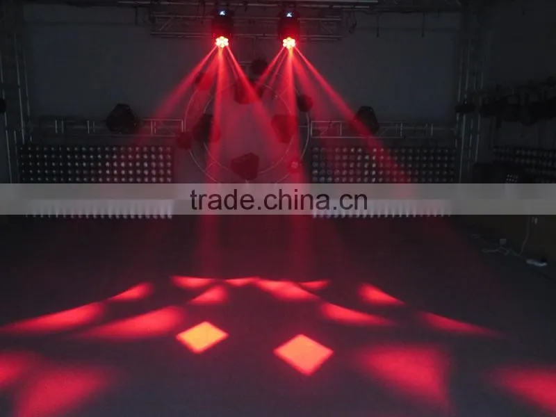 7pcs 15W rgbw 4 in 1 bee eye led zoom moving head disco stage light