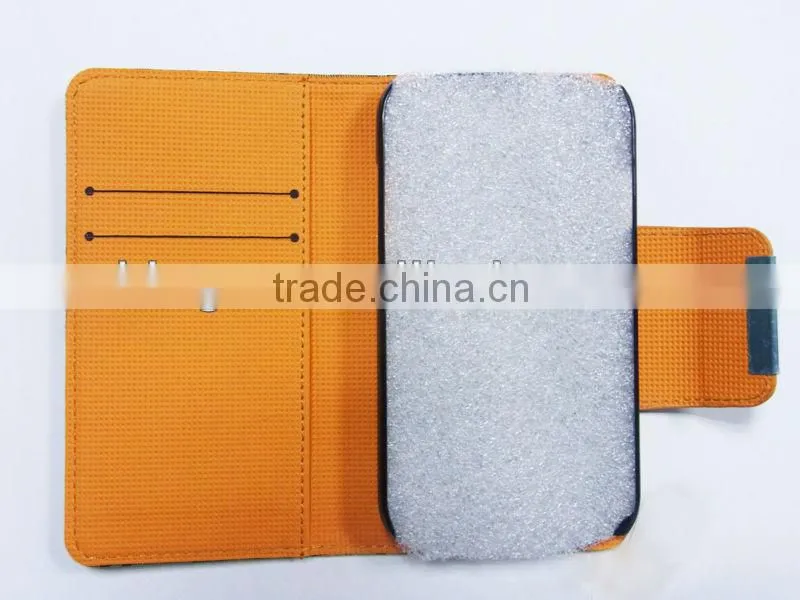 PU leather phone case for Sumsang,waterproof-case-for-samsung-galaxy-s3-mini-i8190