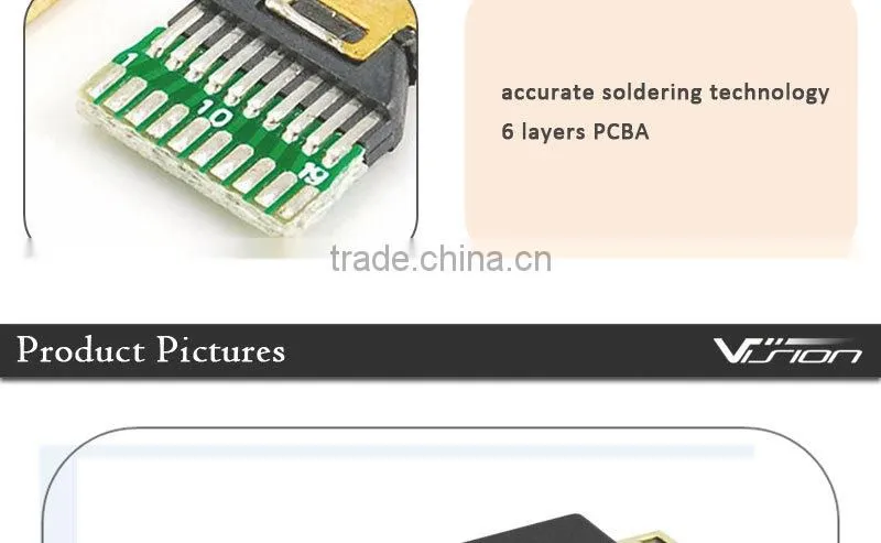 3 in 1 HDMI to micro HDMI mini HDMI adapter