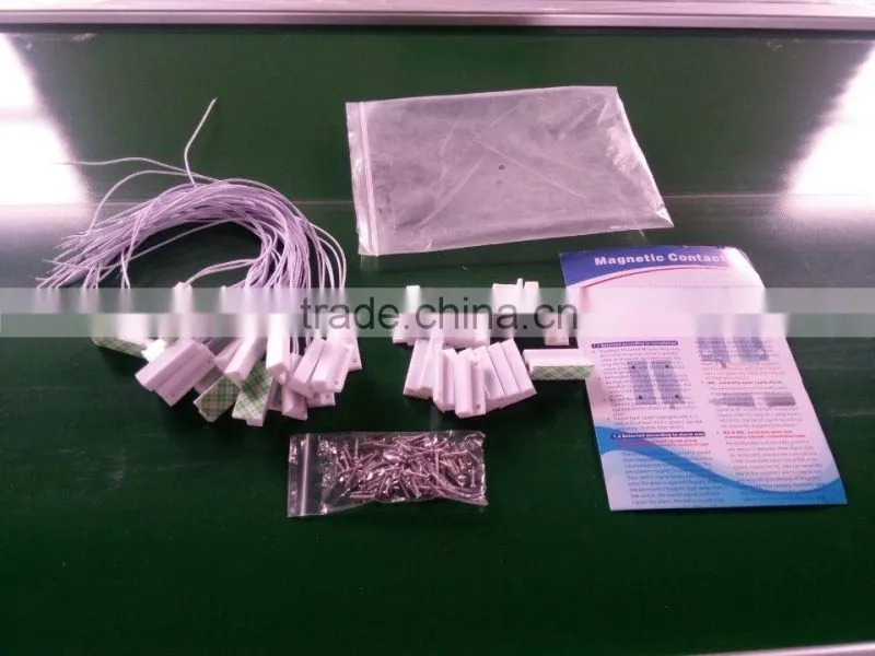 Burglar alarm Wired magnetic contact door magnetic contacts ABS plastic CE , ROHS Approved MS-37