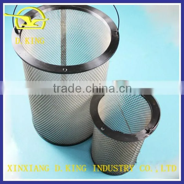 portable removable wire mesh filter basket for chemical industry