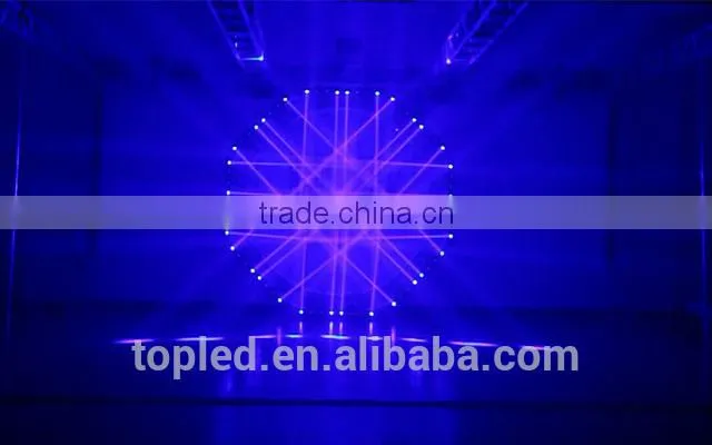 Hot Sale 2 Sections Moveable 8*4-in-1 10W RGBW 8-eye Linear LED Bar Light Moving Head
