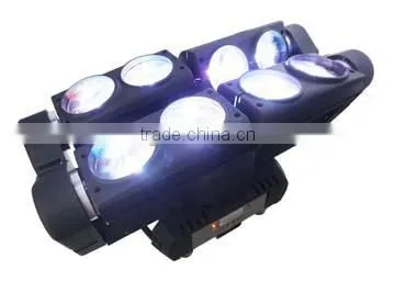 Hot Sale IP20 Pro 8PCS 12W RGBW 4in1 LED Spider Operating Light Color Changing