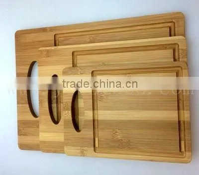 bamboo butcher burnished groove cutting board