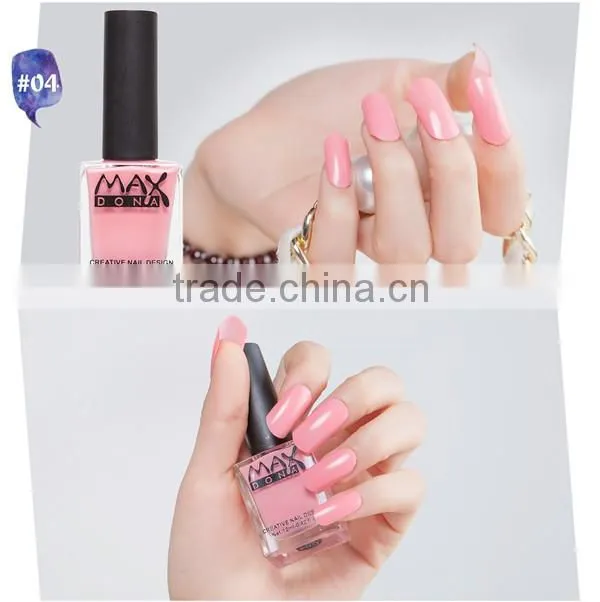 Easam new organic dark black China glaze nail polish with 30 colors for choosen
