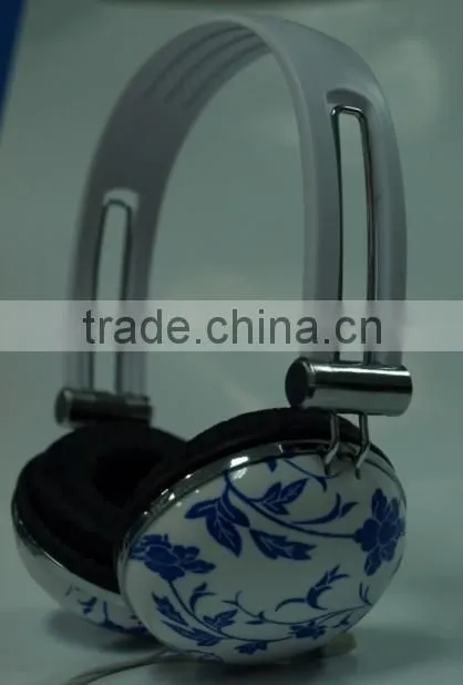 Headphone Manufacturer Colorful Custom Printed Headphone/Headphones