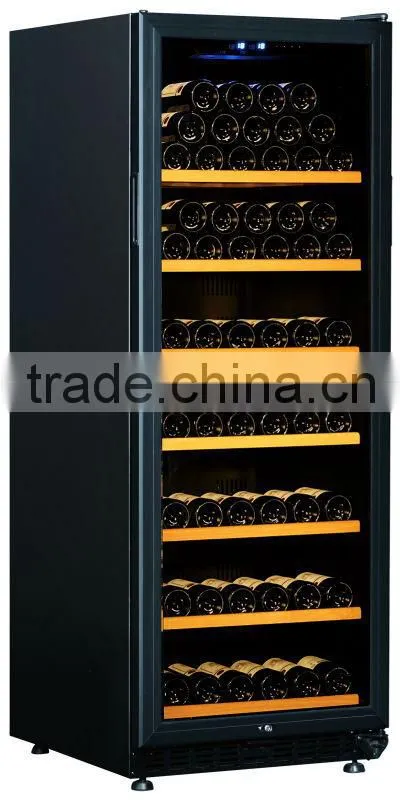 Fan cooling wine cabinet 140bottles USF-128S Single zone