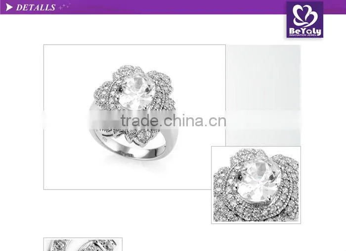 Wholesale price fashion jewelry sterling silver wedding ring for women
