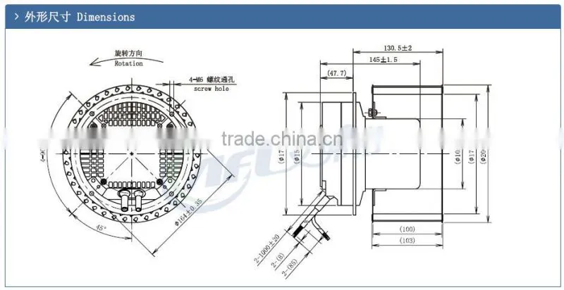 Centrifugal fans,Forward Curved Centrifugal Fans,EC forward centrifugal fan