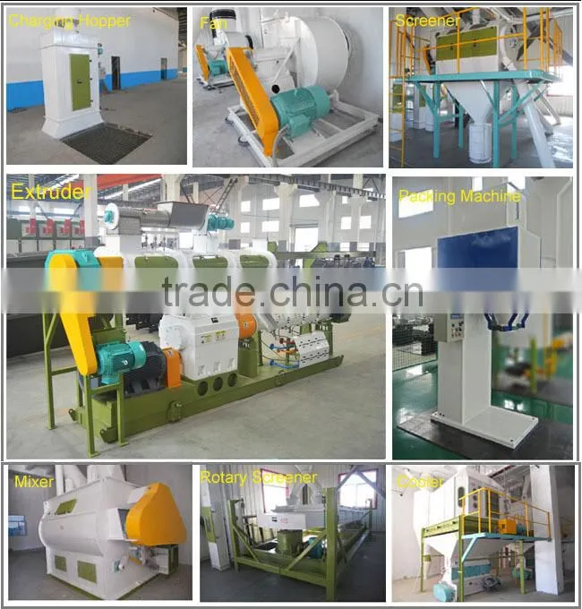 Electric fish food pellet extruder machine