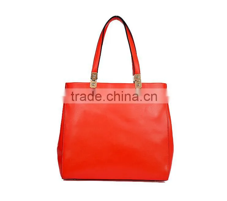 Tote leather bags woman lady handbag fashion genuine leather handbag