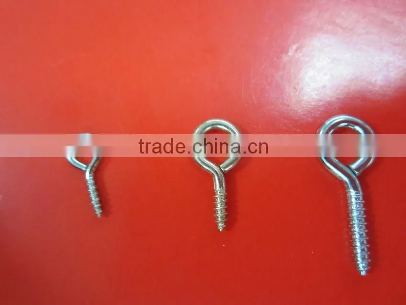 Wholesale eye hook screws, screw in eye hooks for wood