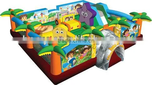 2014 Inflatable wacky chaos for kids