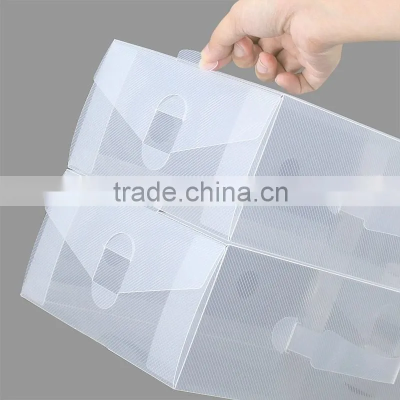 clear plastic drawer shoe box