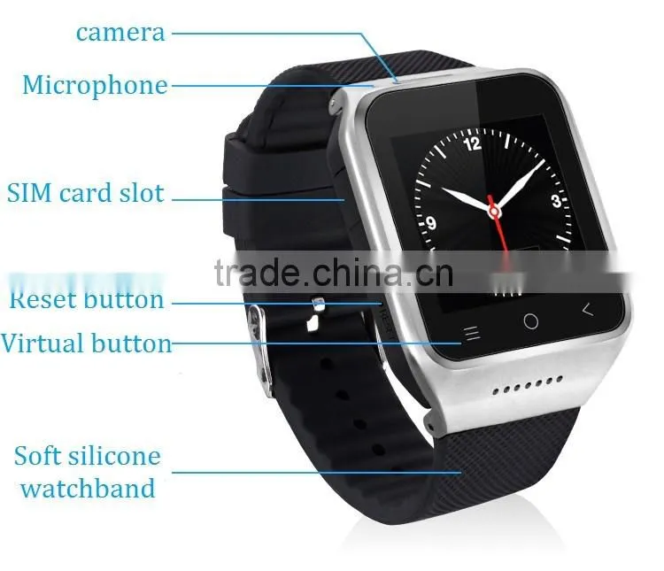 Fashion S8-3G Android4.4 system smart Watch moblile Phone