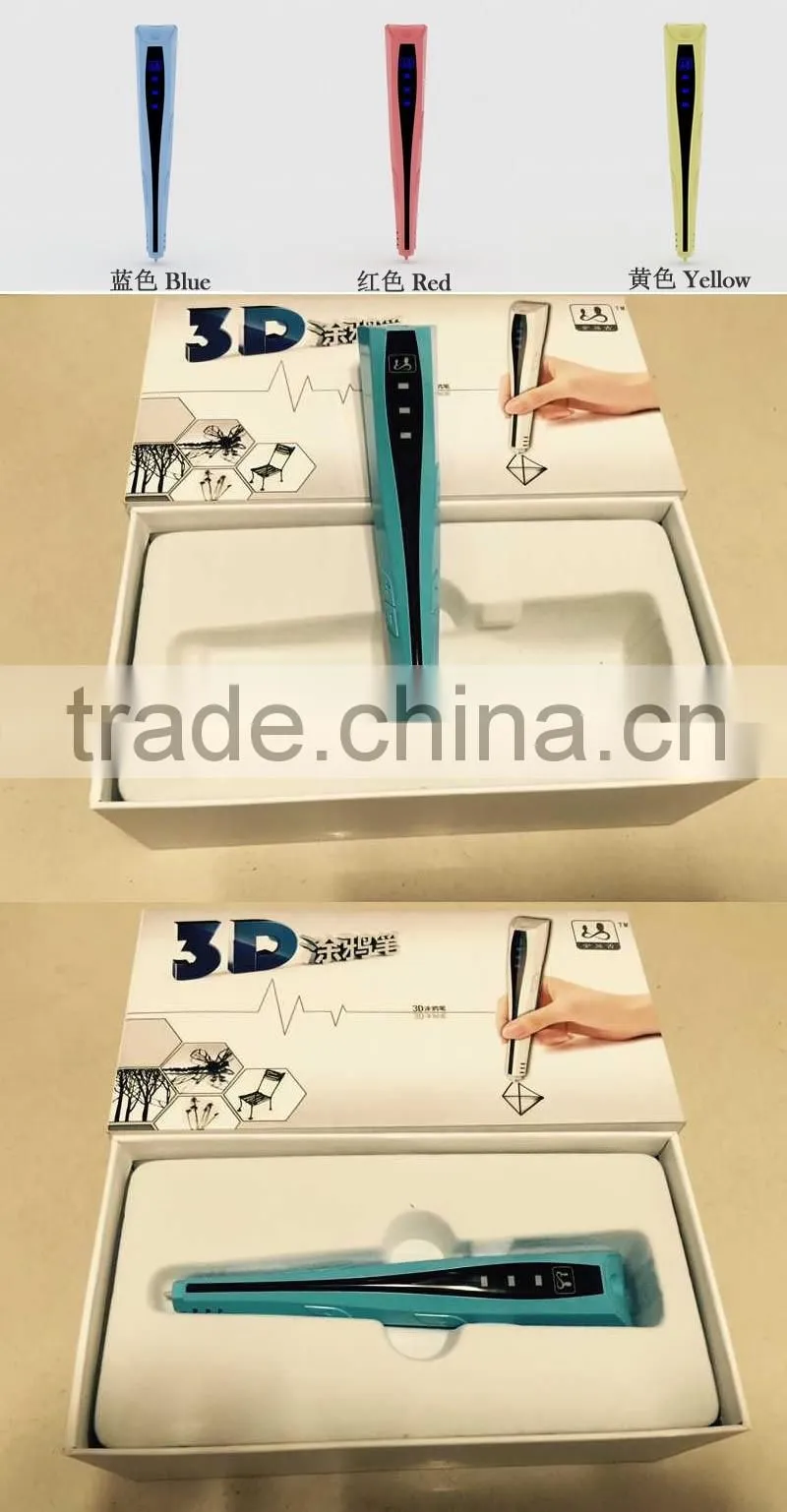 newest digital 3D pen filament 3D printer pen best gift for Children 3D pen