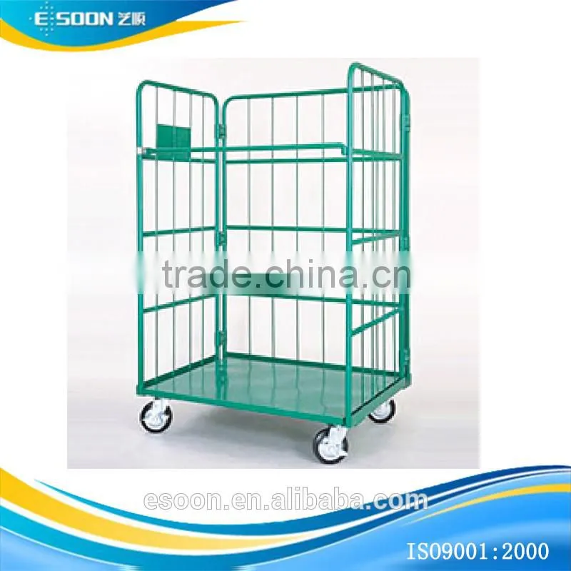 Storage roll handling trolley Delivery Post cage