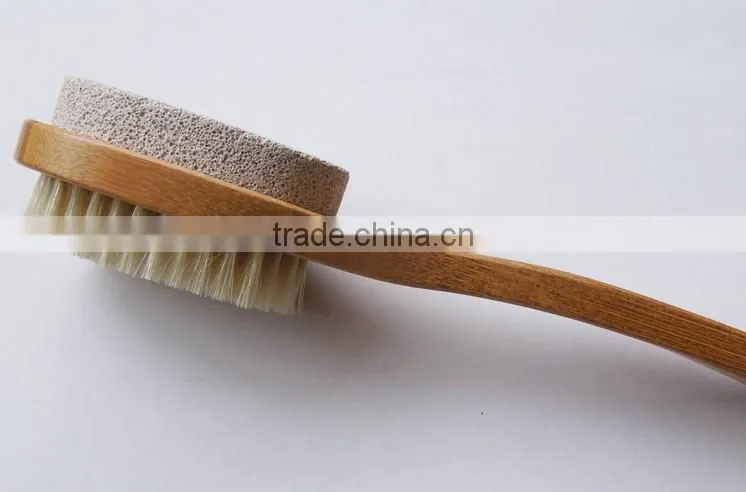 Bamboo nail brush