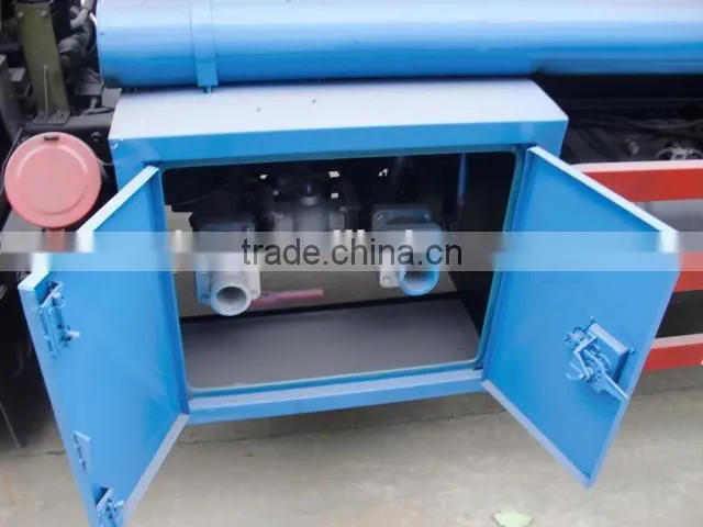 mini fuel tank truck made in China JAC 3.5-5cbm mini fuel tank truck