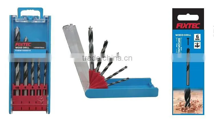 FIXTEC accessories spare parts High Hardness Wood Twist Drill Bit