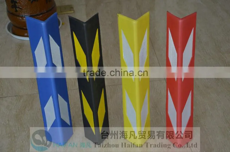 EVA colorful corner guard reflective for parking lot safety/Good quality EVA plastic corner protector/corner guard for garage