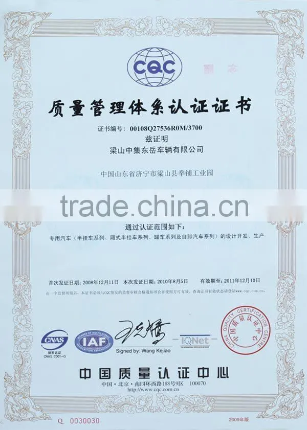 China CIMC Manufacturer Stake Fence Body 3 Axle Cargo Truck Trailer