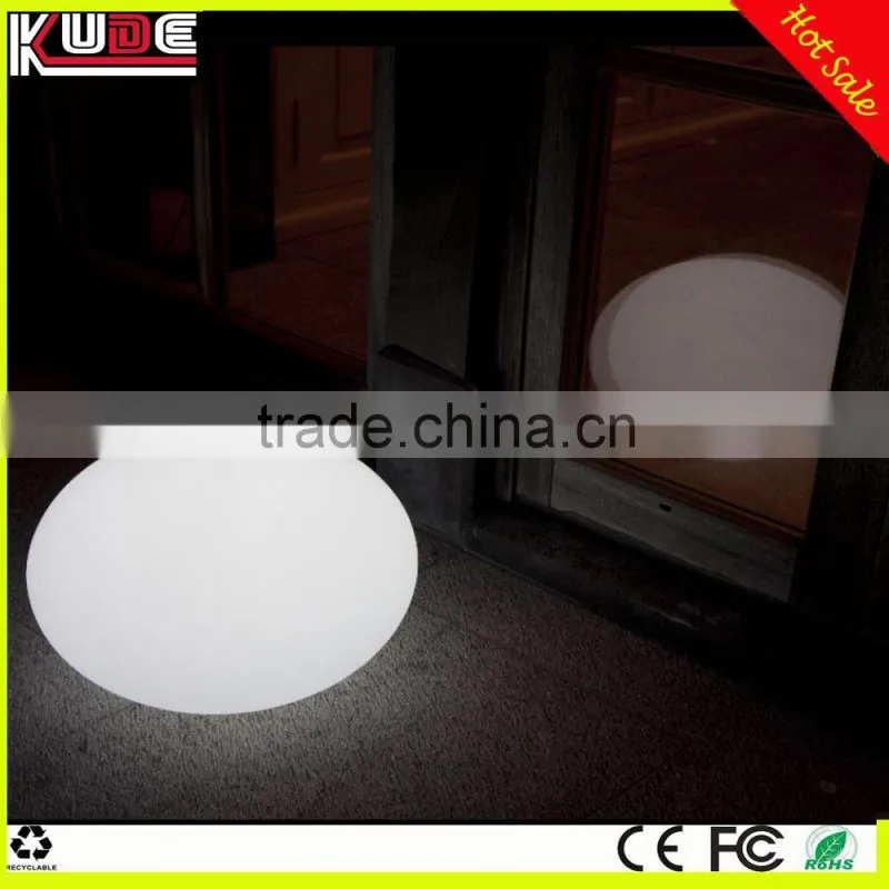 outdoor wedding decoration light ball/led flat ball with remote control