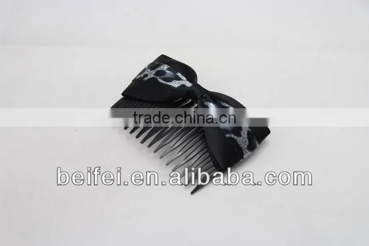 Fashion Hair Comb, Satin Knotbow, Factory Outlet