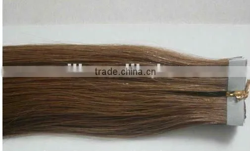 Grade AAA Virgin Remy Hair Tape Hair Extension Brazilian Tape Hair Factory Prices Accept Trial Order
