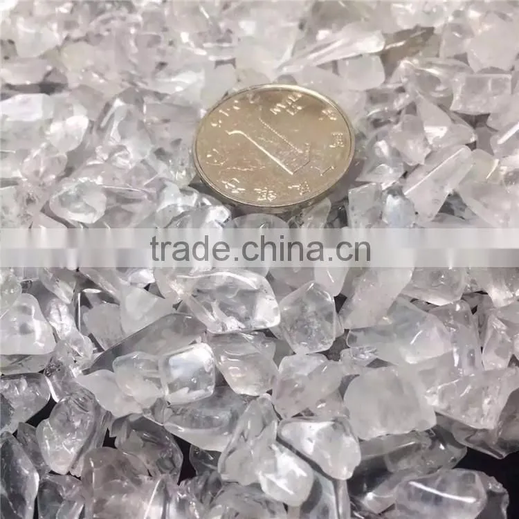 Natural Clear Quartz Crystal Gravel Crystal Macadam Wholesale