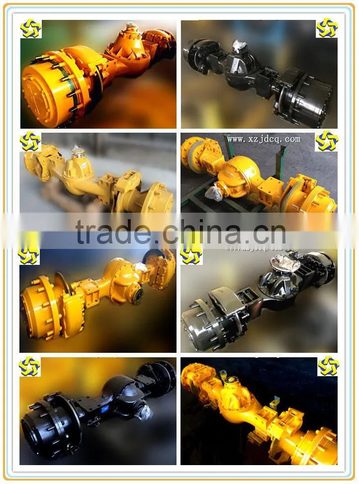 XCMG parts XCMG road roller axle tire roller axle xs142j axle single drum roller xp303 xp263 axle and spare parts XS163J 3Y252J